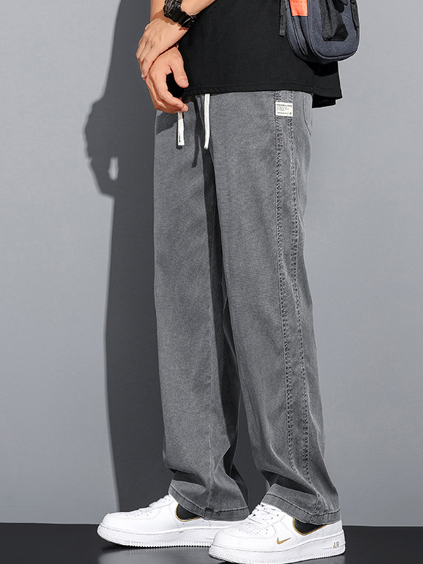 EMMIOL Herren-Jeans, Retro-Waschung, gerades Bein, 26 °C/78 °F, Air-Jeans-2