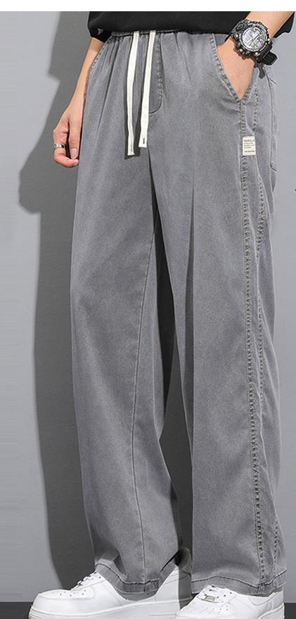 EMMIOL Herren-Jeans, Retro-Waschung, gerades Bein, 26 °C/78 °F, Air-Jeans-1