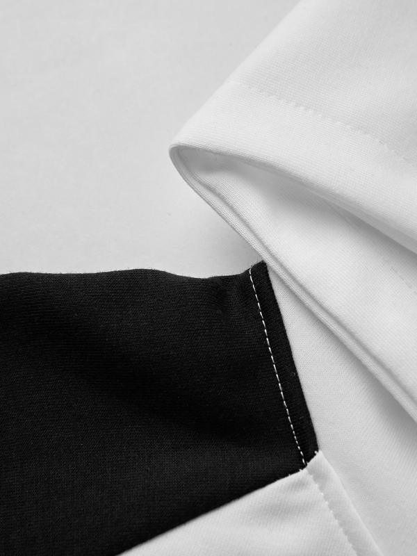 Übergroßer Kapuzenpullover mit Spinnennetz-Print für Herren-5