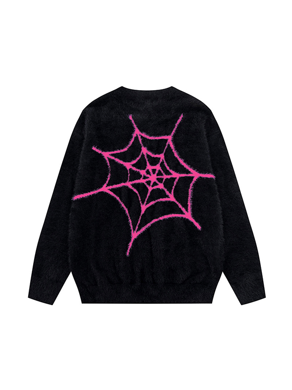 Spinnen-Jacquard-Pullover für Herren-1