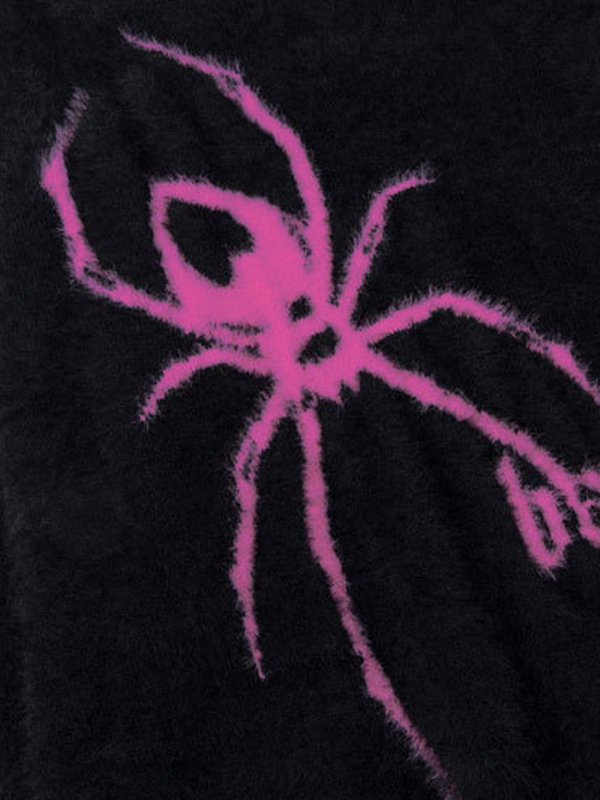 Spinnen-Jacquard-Pullover für Herren-2