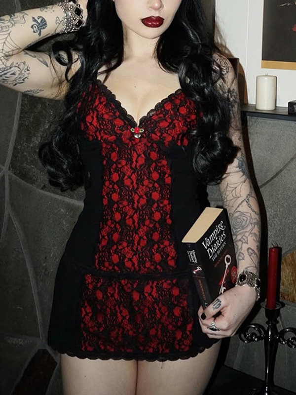 Hot Girl Cami Top mit V-Ausschnitt und Hosenträgern-2