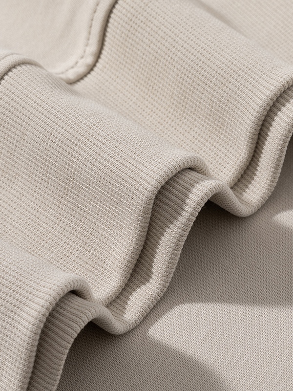 Einfarbiges Herren-Sweatshirt aus bequemer Baumwolle mit Rundhalsausschnitt-5