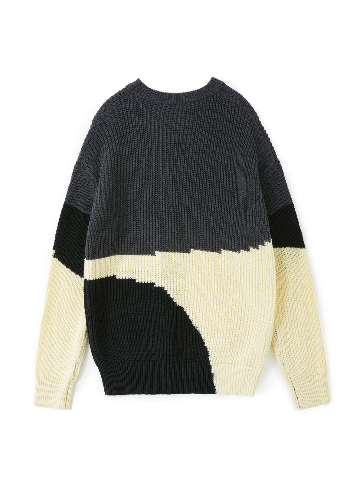 Herren-Pullover mit Farbblock-4