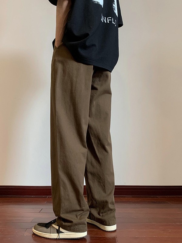 Lockere Freizeithose aus Baumwolle für Herren-3