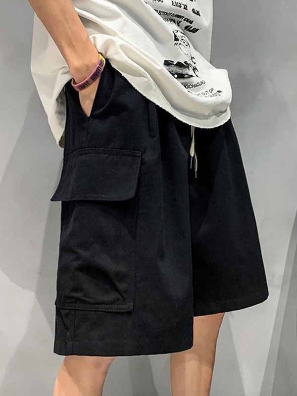 Lässige lockere Cargo-Shorts für Herren-1