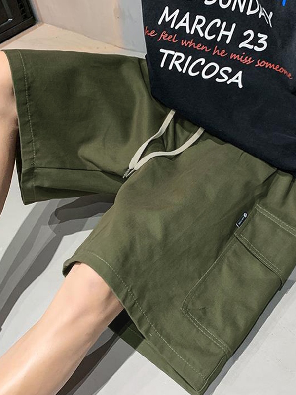 Lässige lockere Cargo-Shorts für Herren-3
