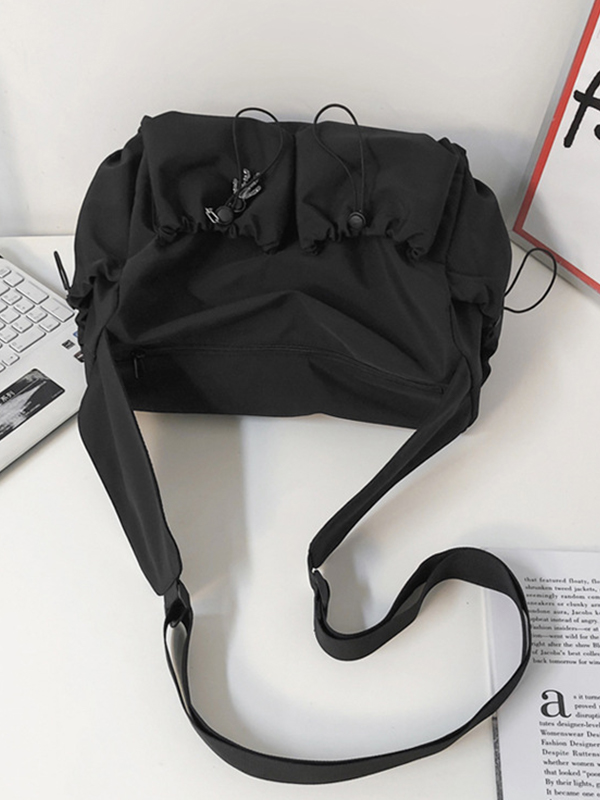 Einfarbige Umhängetasche für Werkzeuge-6