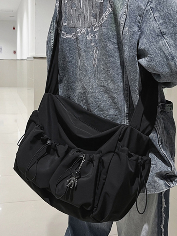 Einfarbige Umhängetasche für Werkzeuge-2