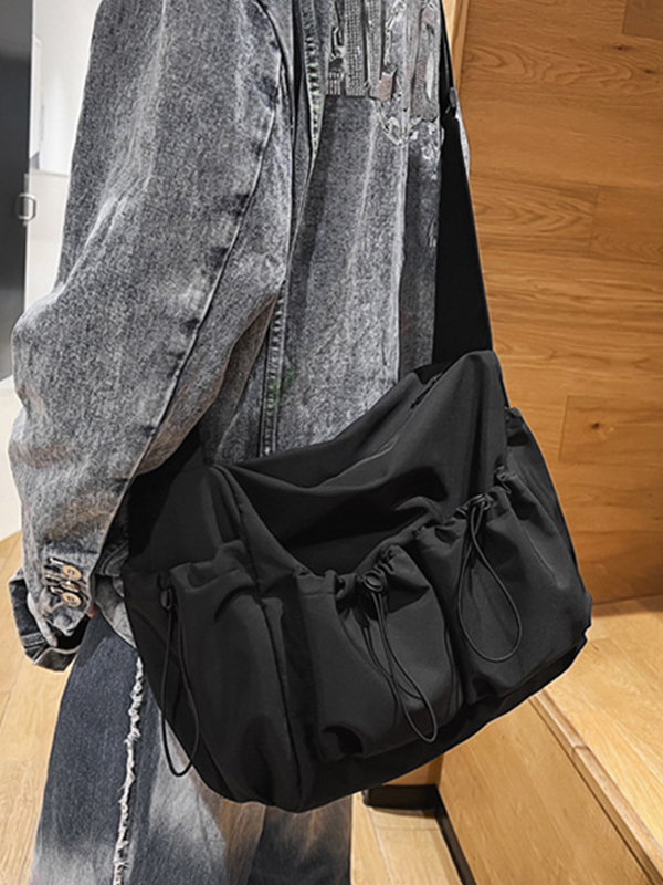 Einfarbige Umhängetasche für Werkzeuge-3